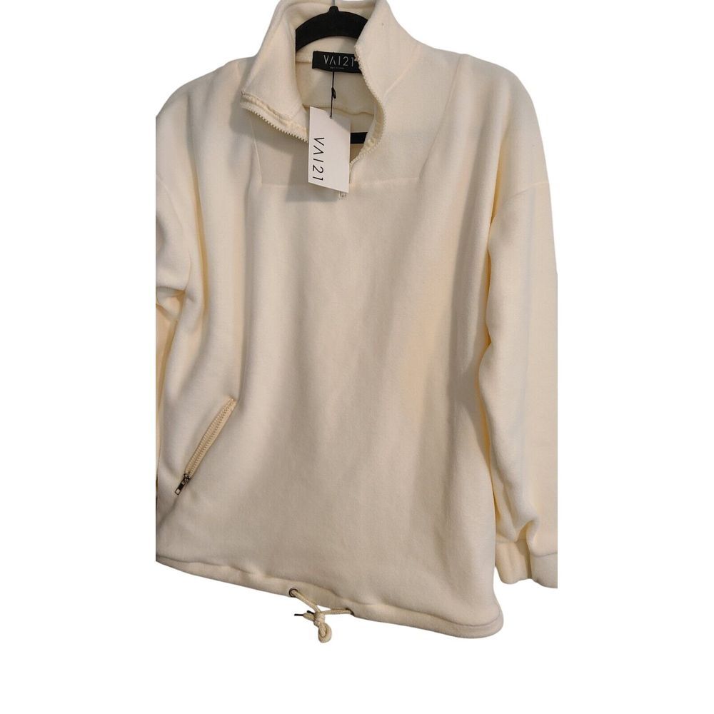 ASOS VAI21 1/4 Zip Sweatshirt Size M‎